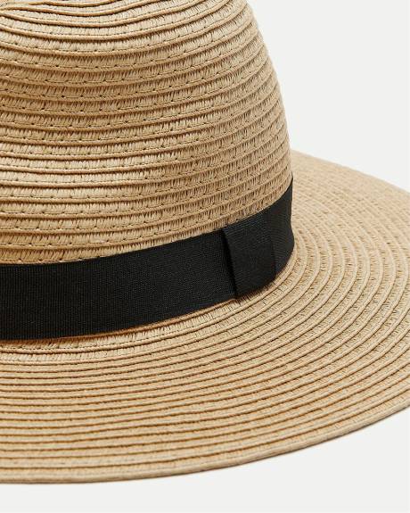 Straw Fedora Hat