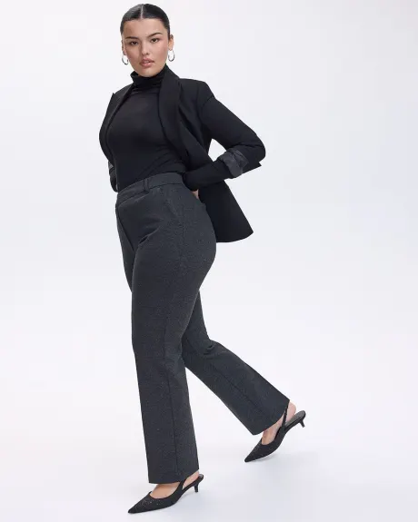 Pantalon à taille haute et jambe droite - Le Stretch Moderne (MD) - Long