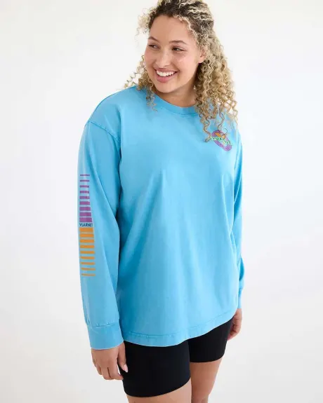 Long-Sleeve Crew-Neck Tee - Vuarnet for Hyba