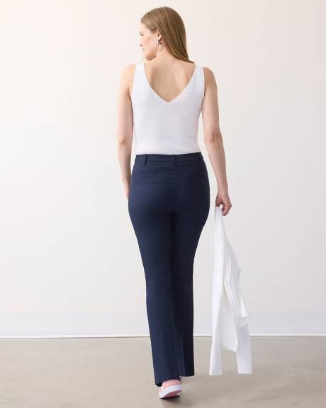 Straight-Leg High-Rise Pant - The Iconic (R)