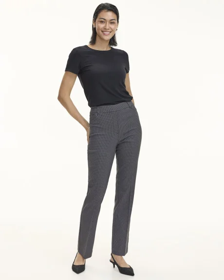 Straight-Leg High-Rise Pants - The Iconic (R) - Petite