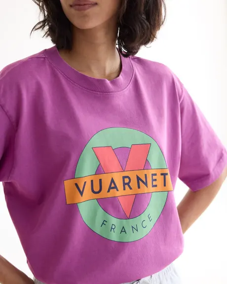 T-shirt à manches courtes et col rond - Vuarnet pour Hyba