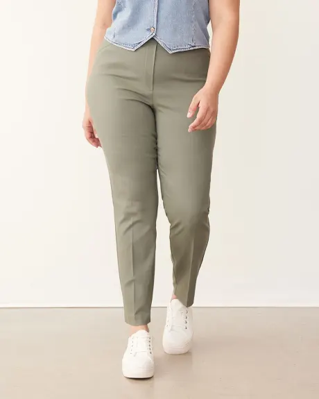 Slim-Leg High-Rise Ankle Pant - The Iconic (R) - Tall