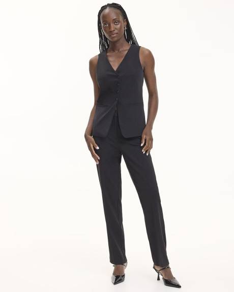 Straight-Leg High-Rise Pant - The Timeless - Petite