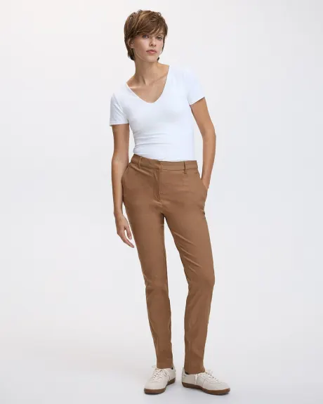 Pantalon à jambe étroite et taille haute - L'Iconique (MD)