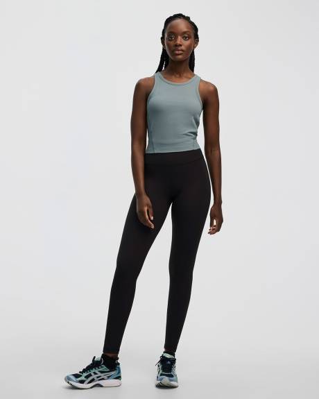 High-Rise Ribbed Legging - Hyba