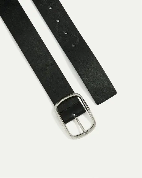 Ceinture essentielle en faux cuir