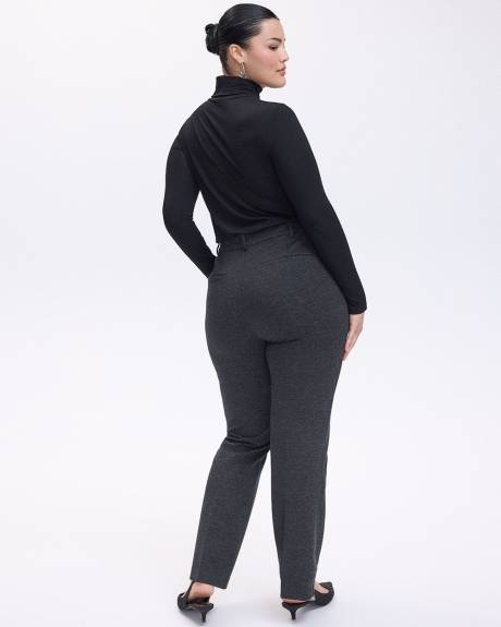 Straight-Leg High-Rise Pants - The Modern Stretch (R) - Petite