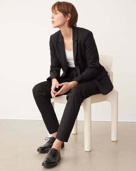 Slim-Leg High-Rise Pant - The Classic Stretch