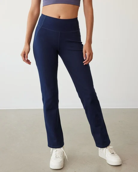 Pantalon sculptant à jambe droite, Hyba