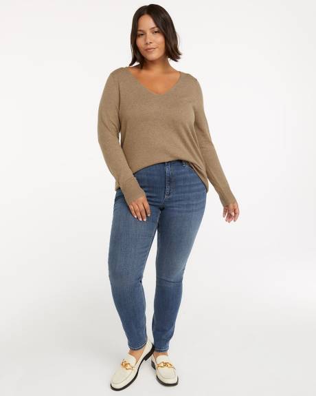 Jean à jambe skinny et taille haute - Le Signature (MD) - Petite