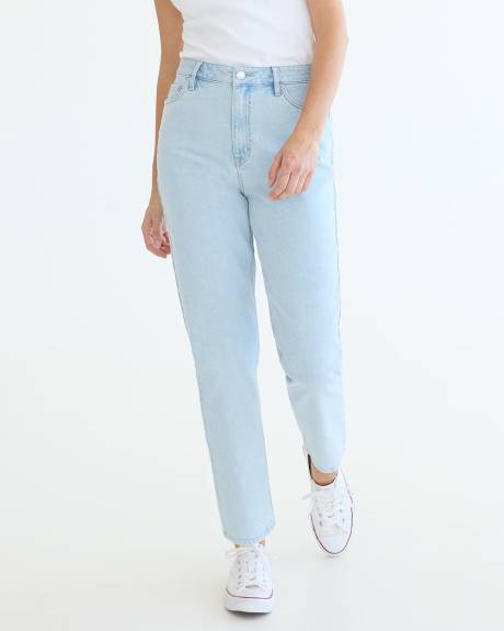 Jean à jambe fuselée et taille haute - Le Mom Jeans