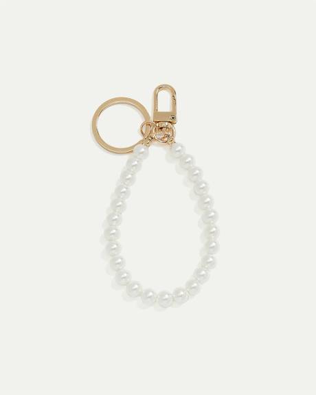 Pearl Wristlet Keychain