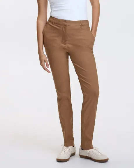 Slim-Leg High-Rise Pants - The Iconic (R) - Tall