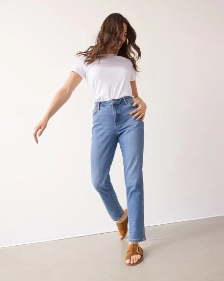 Slim-Leg High-Rise Jean - The Vintage - Curvy Fit