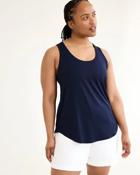 Scoop-Neck Tank - Dry Lux Hyba Essentials