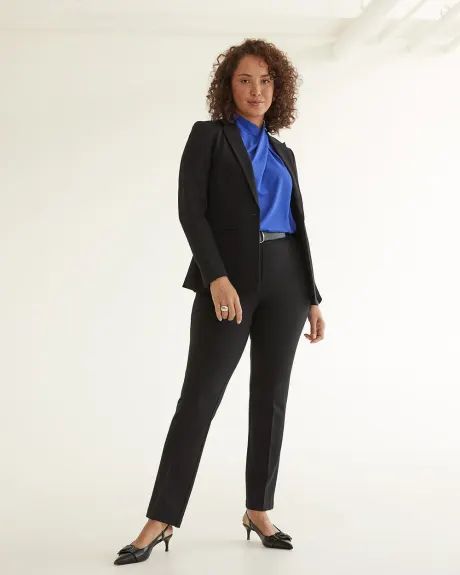 Straight-Leg High-Rise Pants - The Modern Stretch (R)