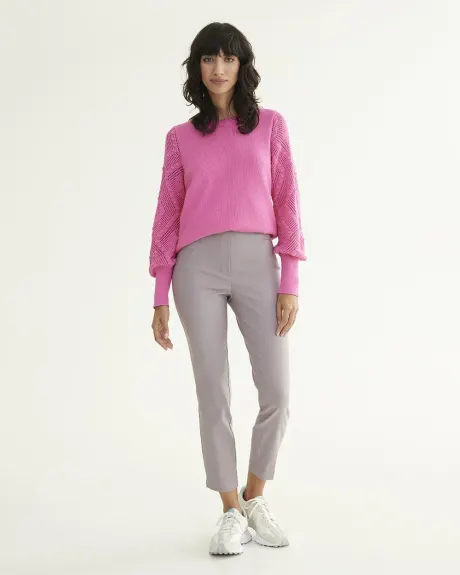 Slim-Leg High-Rise Ankle Pant - The Iconic (R) - Tall