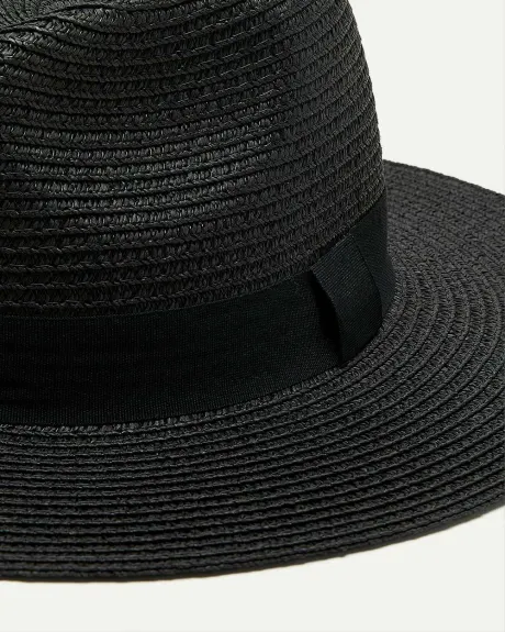 Chapeau Fedora en paille