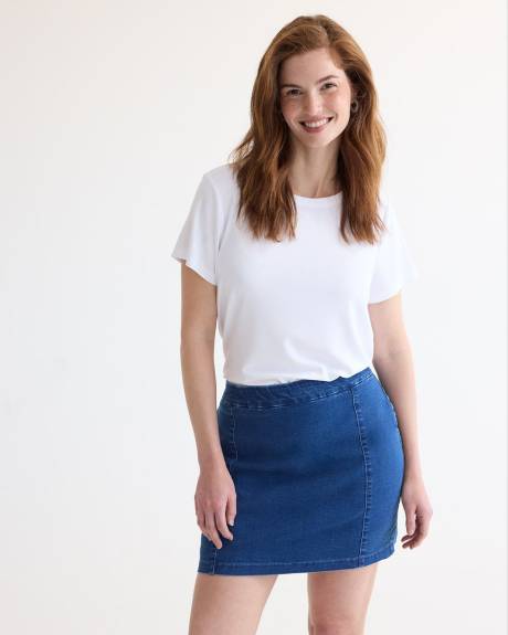 Denim Skort