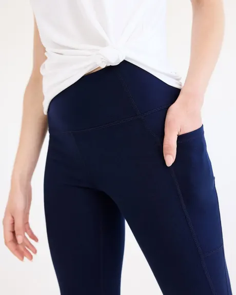 Legging capri sculptant avec poches - Hyba