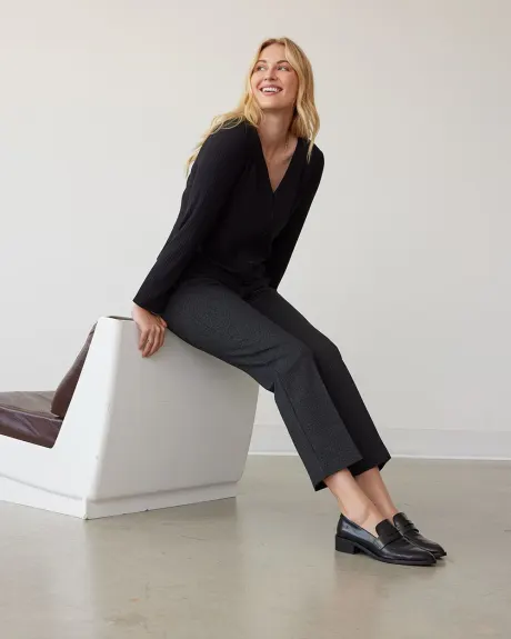 Straight-Leg High-Rise Pants, The Modern Stretch - Tall