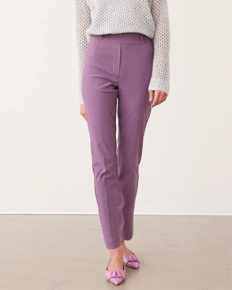 Slim-Leg High-Rise Ankle Pant - The Iconic (R)