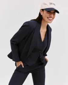 Fitted One-Button Blazer - The Modern Stretch (R)