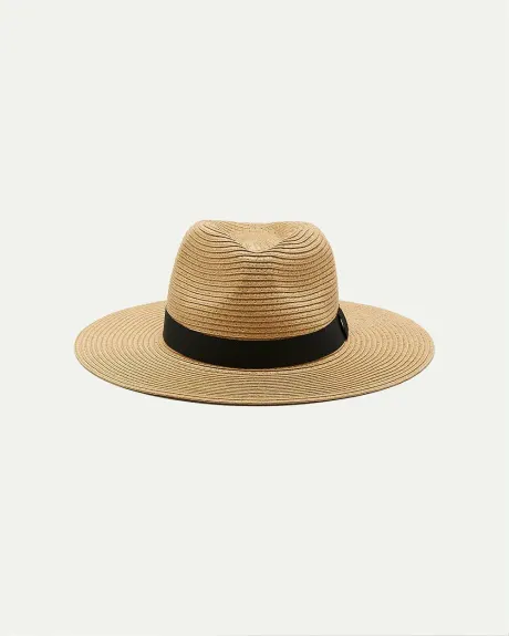 Straw Fedora Hat