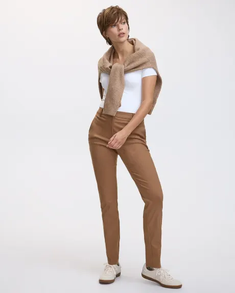 Slim-Leg High-Rise Pants - The Iconic (R)