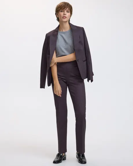 Straight-Leg High-Rise Pants - The Modern Stretch (R)