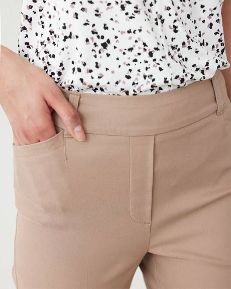 Pantalon cheville à taille haute et jambe étroite - L'Iconique (MD) - Petite