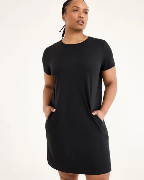 UPF 50 Short-Sleeve Dress - Dry Lux Hyba