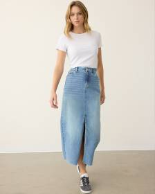 Maxi Denim Skirt