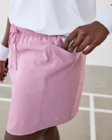 Jupe-short avec taille élastique - Hyba