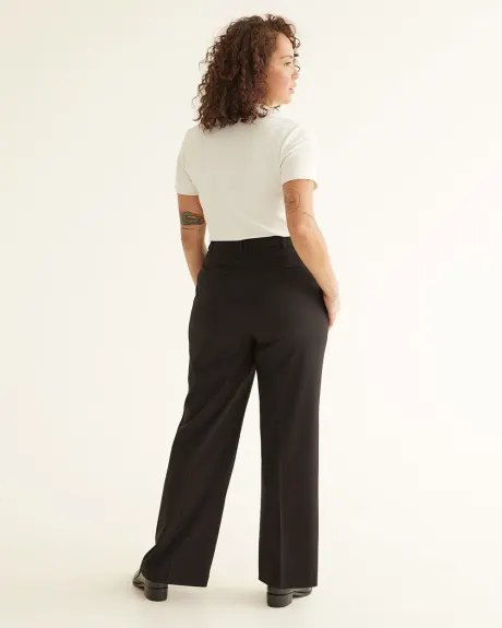 Pantalon à jambe droite et taille haute - L'Intemporelle - Long