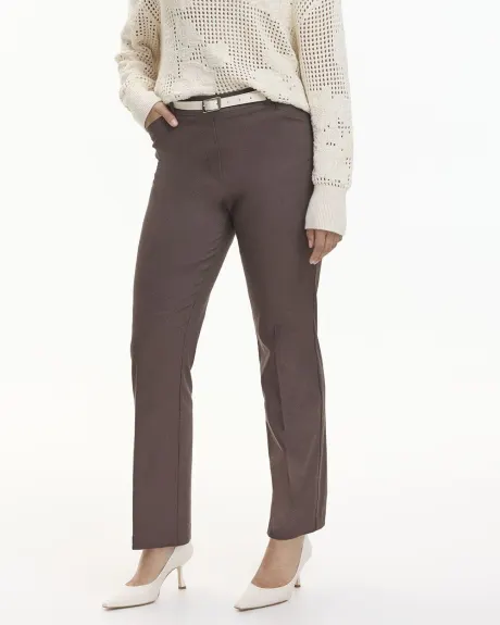 Straight-Leg High-Rise Pants - The Iconic (R)