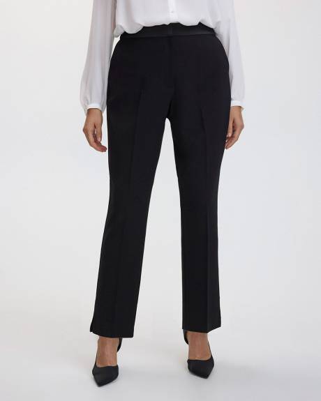 Tuxedo Straight-Leg High-Rise Pant - Tall