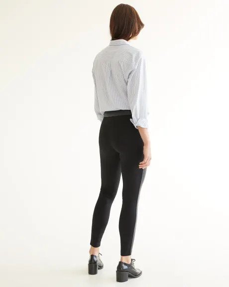 Legging bimatière