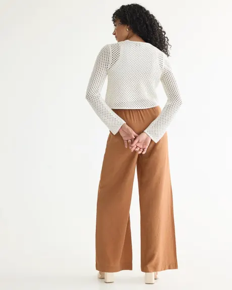 Long-Sleeve V-Neck Bolero