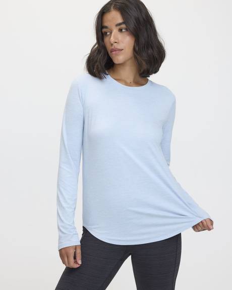 Long-Sleeve Crew-Neck Tee - Dry Lux Hyba Essentials