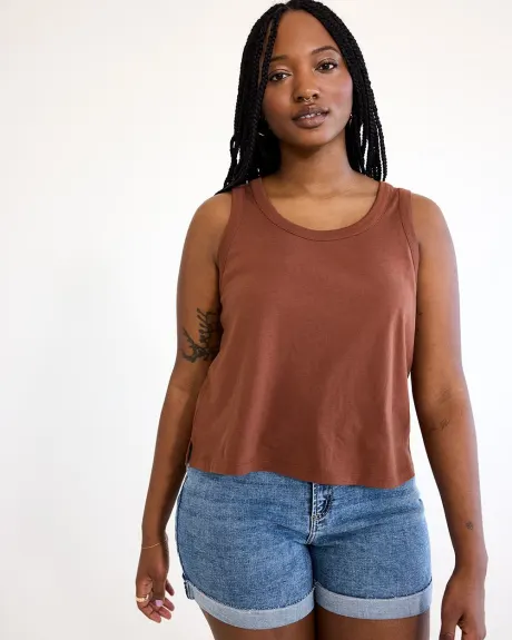 Camisole à encolure dégagée