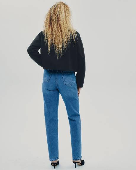 Jean à jambe fuselée et taille haute - Le Mom Jeans