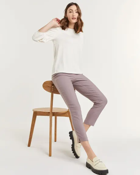 Pantalon cheville étroit à taille haute L'Iconique – Long