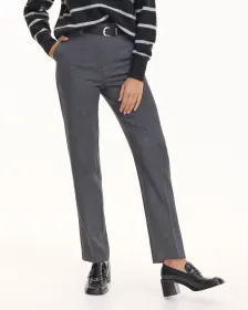 Straight-Leg High-Rise Pant - The Timeless