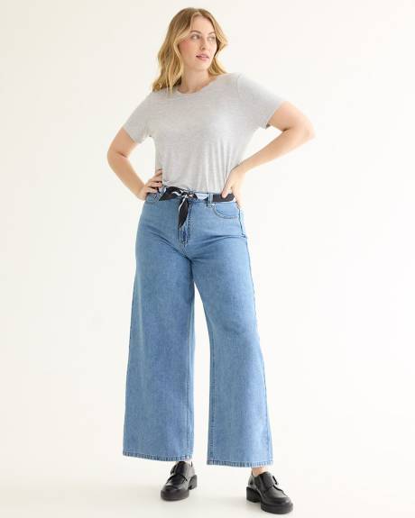 Wide-Leg High-Rise Jean - Tall