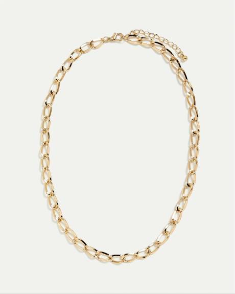 Short Oval Link Chain Necklace