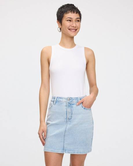 Jupe-short en denim