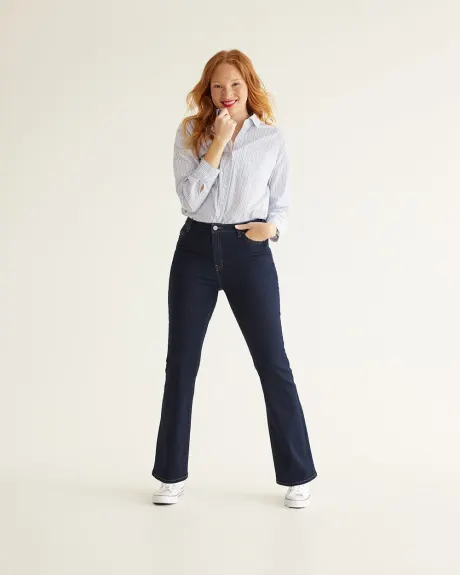 Boot-Leg Mid-Rise Jean - Petite