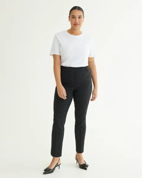 Slim-Leg High-Rise Ankle Pant - The Iconic (R)